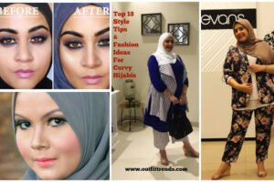 Fashion hijab agar terlihat langsing