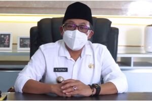 Tangkapan layar channel YouTube Sutiaji tatkala menyampaikan terkait Dentuman misterius