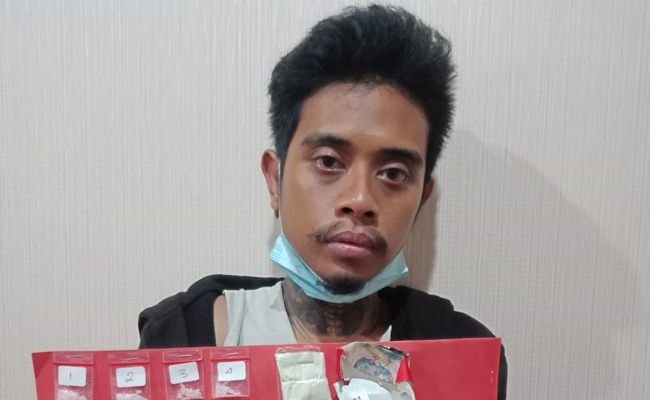 Dimas Cipta Putra ditangkap di SPBU Kerobokan